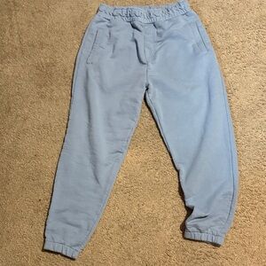 Zara Men's Light Blue Sweatpants